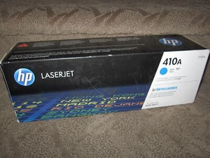 HP CF411A Cyan Toner Cartridge Genuine OEM 410A LaserJet M452 M477 - Picture 1 of 8