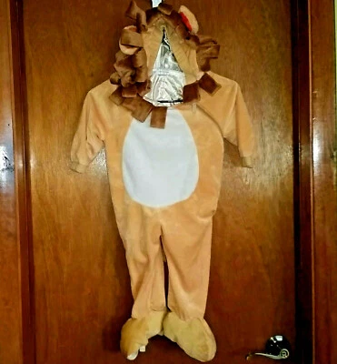 Disfraz de Halloween Target LION terciopelo dorado suave 12-24mos.1 pieza juegos de vestir  Foto 1 de 4