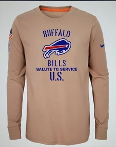 BUFFALO BILLS Nike 2019 Salute to Service Sideline Shirt MENS XL - Picture 1 of 8