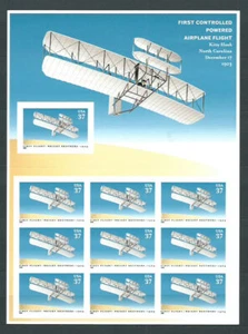 Estados Unidos - Correo 2003 Yvert 3477 Mini pliego de 10 sellos ** Mnh Avión - Imagen 1 de 1