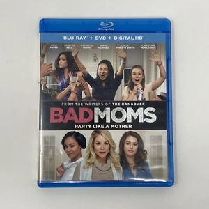 Bad Moms Blu-Ray DVD (2016) Mila Kunis Kristen Bell Christina Applegate - Foto 1 di 14