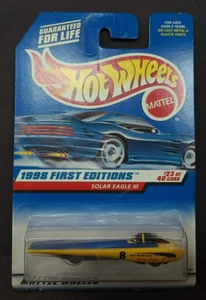 1998 Hot Wheels First Editions 23 of 40 Solar Eagle III #650 - Picture 1 of 3