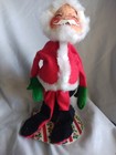 Vintage 1963 Annalee Mobilitee Doll Santa Warming By Stove Pre-Owned