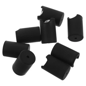  Cubiertas de perilla de puerta de seguridad para niños 8 piezas: protector de manija de silicona anticolisión - - Imagen 1 de 12