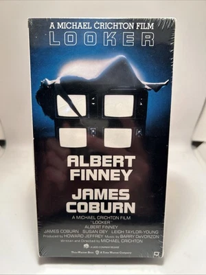 Looker (VHS, 1991 Release) NEW FACTORY SEALED Watermarks! - Image 1 of 4