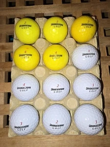 12 pelotas de golf Bridgestone e6 perla/grado A (#1) - Imagen 1 de 2