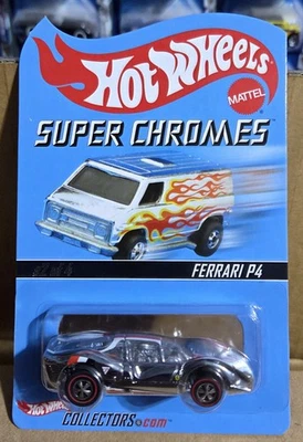 Hot Wheels 2003 Ferrari P4 Super Chromes RLC Red Line Club HWC Car 2 of 4 - Image 1 of 4