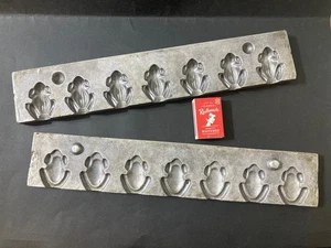Confectionary, Vintage , Freddo Frog Like  , Set of metal Moulds - Foto 1 di 2