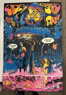 Póster tríptico de 3 noches sin cortar Widespread Panic Port Chester 21/11-23/2025 #8/25 Foto 1 de 2