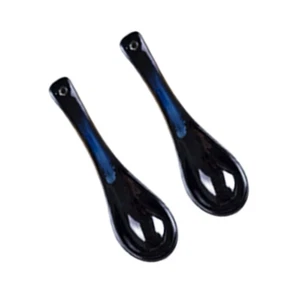 2 Pezzi Cucchiaio Ceramica Cucchiai da Cucina Porridge Scoop Multifunzione - Foto 1 di 11