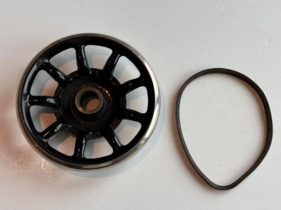 Singer Treadle Sewing Machine 9 Spoke Hand Wheel Model 66 1914 - Bild 1 von 2