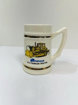 Fiat Allis 21-C Crawler Tractor Beer Mug Stein  Trenton NJ - Image 1 of 4
