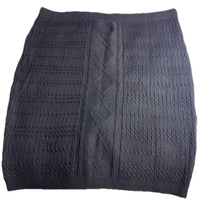 Daisy schwarz Größe 3X Pullon Zopfmuster Pullover Pulli Minirock Karriere Kirche - Bild 1 von 7