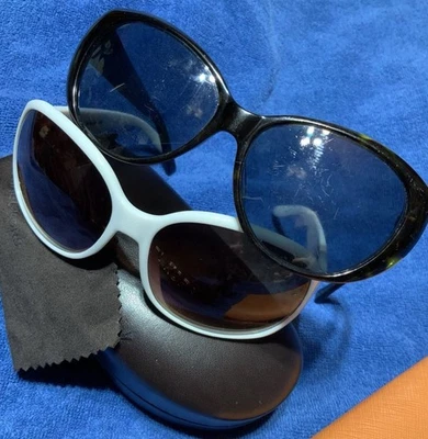 Tory Burch & MICHAEL KORS Glam Sunglasses Shades 2 Pair with Cases - Image 1 of 4