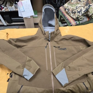 Sitka Gear Jetstream Jacke schlammbraun Gore Windstopper Softshell XL - Bild 1 von 4