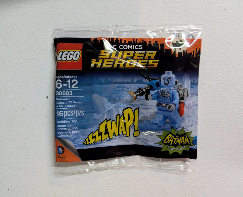 Lego Batman 1966 Mr.Freeze 30603 Polybag Minifigura ¡Nuevo en Bolsa Sellada! ¡Retirado! Foto 1 de 1