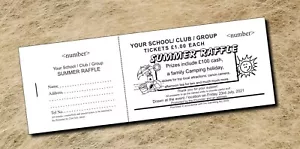 400 Raffle Tickets - in 5er Büchern - Fundraising - Verlosung Tickets - Bild 1 von 9