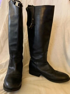 Tony Mora black riding boots 38. US 8 - Picture 1 of 12