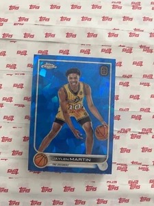 2022-23 Topps Overtime Elite Chrome Sapphire #91 JAYLEN MARTIN YNG DREAMERZ - Picture 1 of 2