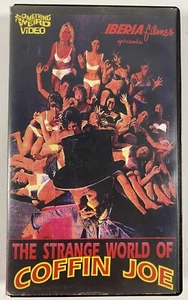 The Strange World of Coffin Joe VHS (1993, Something Weird Video) Clamshell Case - Picture 1 of 4