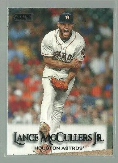 2019 Stadium Club Black Foil #31 Lance McCullers Jr. (ref 79364) - Image 1 of 1