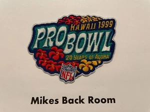 Parche cosido vintage 1999 Hawaii NFL Pro Bowl nuevo stock antiguo sin usar - Imagen 1 de 3