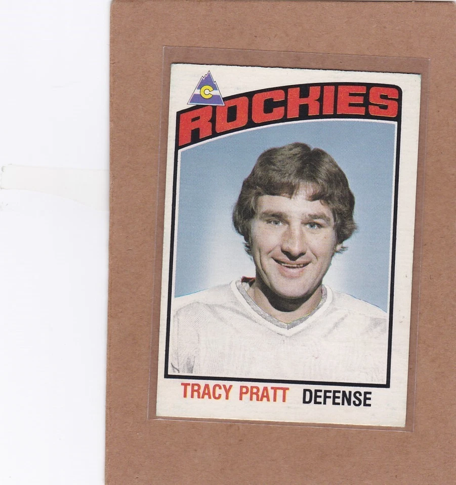 1976-77 O PEE CHEE HOCKEY TRACY PRATT #275 ROCKIES EX *A33711 - Image 1 of 1