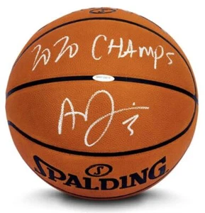 Anthony Davis signiert ""2020 Champs"" Lakers offizielle NBA Basketball UDA - Bild 1 von 2