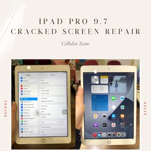 Servicio de reparación de pantalla agrietada iPad Pro 9.7 (reemplazo de vidrio/digitalizador) - Imagen 1 de 2