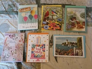 Salesian Missions Lot of 6 Birthday Greeting Cards w/Matching Envelopes - Picture 1 of 4