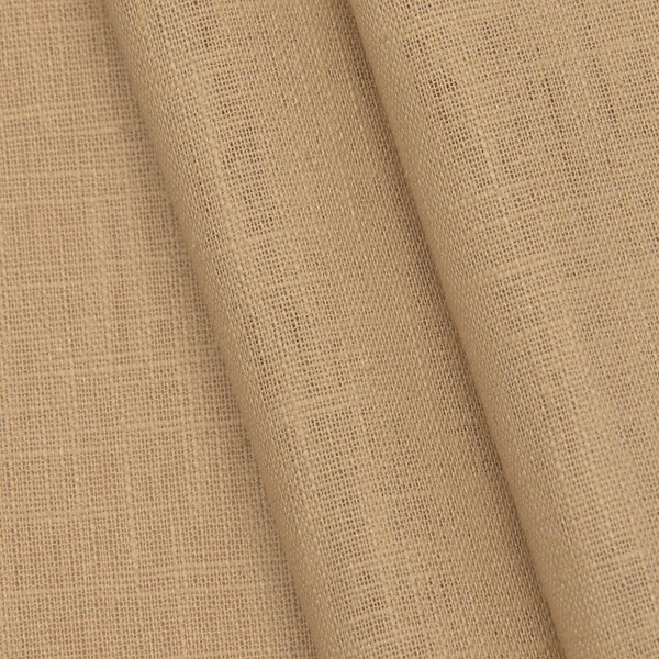 100% Leinen Leinenstoff Meterware Beige 140cm breit Kleiderstoff Dekostoff - Bild 1 von 1
