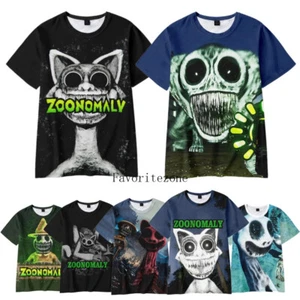Männer Frauen Anime Cartoon 3D-Druck Kurzarm T-Shirt Sommer Jersey Tee Tops - Bild 1 von 17