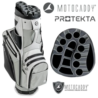 Motocaddy PROTEKTA 14-Way Golf Cart Trolley Tasche weiß - NEU! 2025