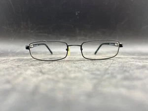 Mens Unisex Prada Eyeglasses Full Frame Wire Rim Rectangle Black VPR 65G 1B0-101 - Picture 1 of 10