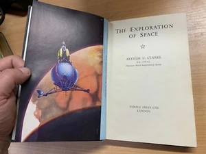 1951 1ST Ed Arthur C.Clarke La Exploración Of Space Illustrated Hb Libro (P3) - Picture 1 of 22