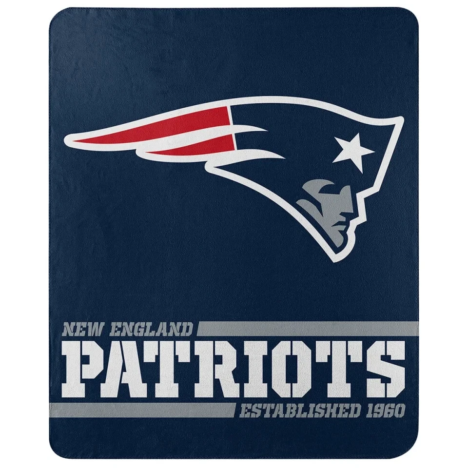 Northwest New England Patriots Football-NFL One Size Blanket - 1NFL059050076RET