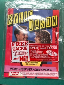 Kylie and Jason Sticker Album/Stickers + Bunty 1663 NEW (Marvel UK 1988) Unread - Bild 1 von 7