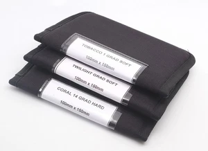 Lee Filters 100mm Set of 3 Colour Effect Graduated Blue & Brown Filter CLEARANCE - Picture 1 of 4