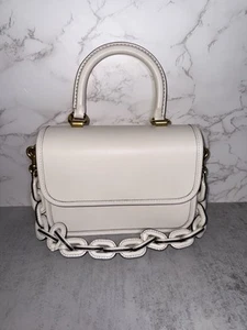 Coach Rogue Top Handle Bag Chalk Glove tanned Leather CP135 NWT $695 - Picture 1 of 12