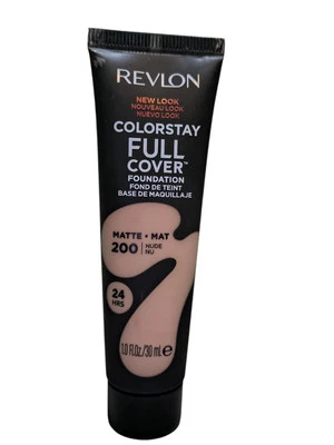 NEW Revlon Colorstay Full Cover Foundation 24hrs Matte 200 Nude - Image 1 of 2