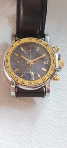 Sector Golden Eagle Vintage Automatic Chronograph Swiss Made Eta Valjoux 7750 - Foto 1 di 10