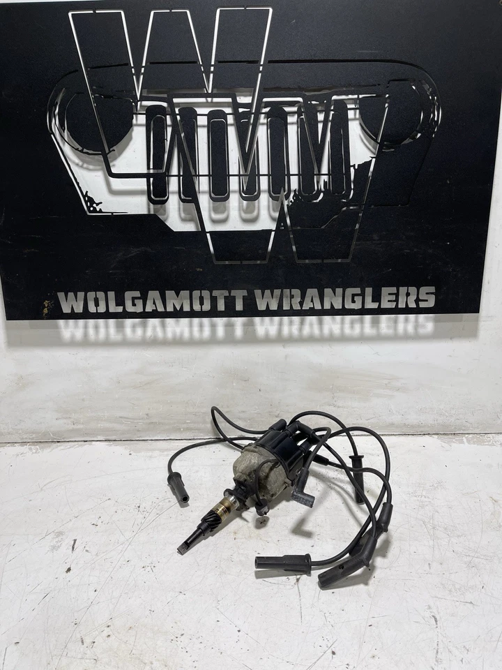 Distribuidor de encendido 4,0 6 cilindros y cables de bujía 97-99 Jeep TJ Wrangler 56027028 Foto 1 de 3
