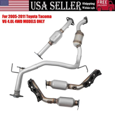 Genuine OEM Catalytic Converter For 2005 2006 2007-2011 Toyota Tacoma 4.0L 4WD Foto 1 de 4