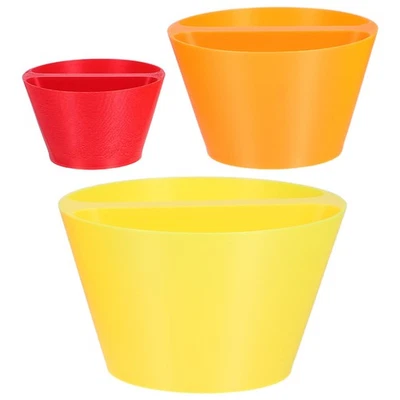  Lot de 3 outils de poterie coniques : outils de façonnage pour une fixation - Photo 1/4