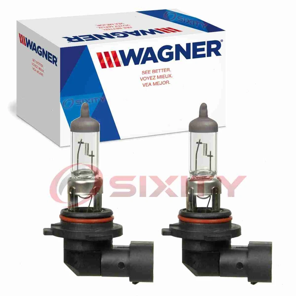 2 bombillas de faros de haz bajo Wagner para BMW 318i 318is 318ti 320i kr 1987-2002 Foto 1 de 4