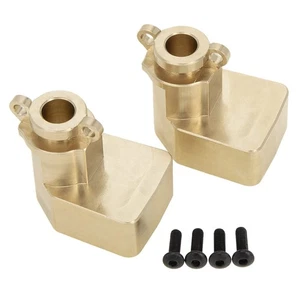 UTB18 Messing hinten außen Portal Abdeckungen Gewichte für Axial UTB18 Capra Trail Bugg... - Bild 1 von 6