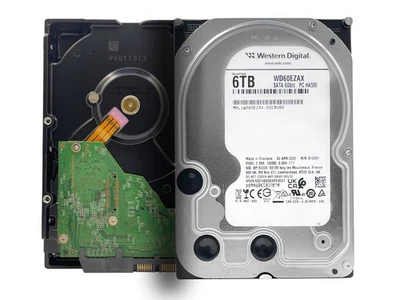 WD Blue 6TB 256MB Cache 5400RPM SATA 6Gb/s 3.5inch PC Hard Drive - WD60EZAX - Image 1 of 4