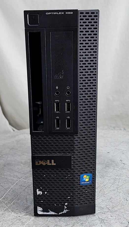 Dell OptiPlex XE2 D07S SFF PC Desktop Intel Pentium G3420 4GB SEE NOTES - Image 1 of 4