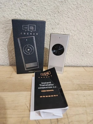 ENENCE INSTANT TWO WAY TRANSLATOR 2.0 REAL TIME VOICE TRANSLATION TESTED - Image 1 of 4
