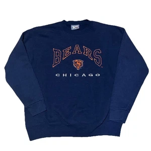 Vintage 90er Chicago Bears Sweatshirt mit Rundhalsausschnitt Lee Sport Herren Gr. L Made in USA Baggy - Bild 1 von 12
